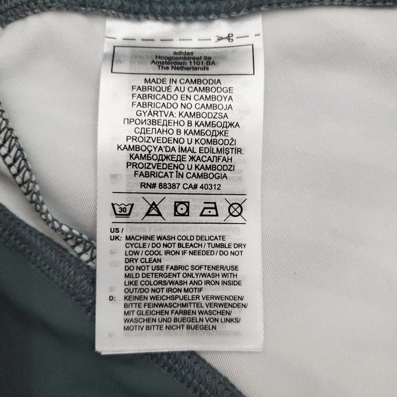 Adidas x Zoe Saldana Aeroready 7/8 Women's Training Tights Size 1X - Picture 12 of 13